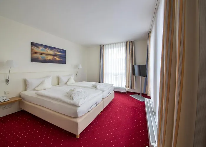 호텔 Michels Strandhotel Germania 노르데메이